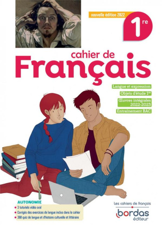 Cahier de Français 1re. Edition 2022