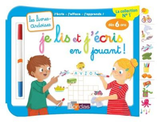 Je lis et j'écris en jouant ! Avec 1 feutre effaçable 2 couleurs, Edition 2018