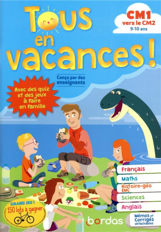 Tous en vacances du CM1 au CM2