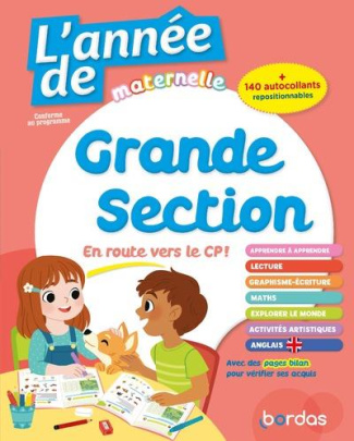 L'année de Grande Section. Avec 140 autocollants repositionnables
