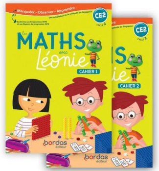 Les Maths vec léonie CE2. Pack en 2 volumes