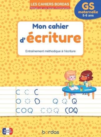 Mon cahier d'écriture GS maternelle