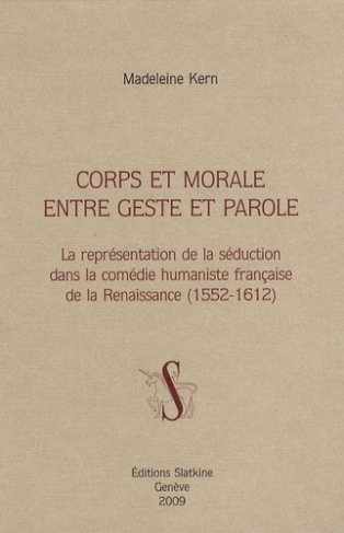 CORPS ET MORALE ENTRE GESTE ET PAROLE