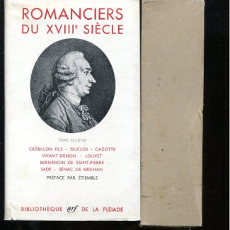 Romanciers du XVIIIe siècle. Tome 2