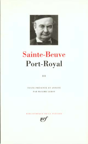 Port-Royal. Tome 3