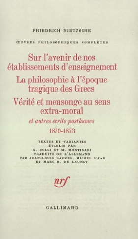 ECRITS POSTHUMES