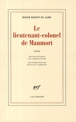 Le lieutenant-colonel de Maumort. 2e édition revue et corrigée