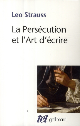 La persécution et l'art d'écrire
