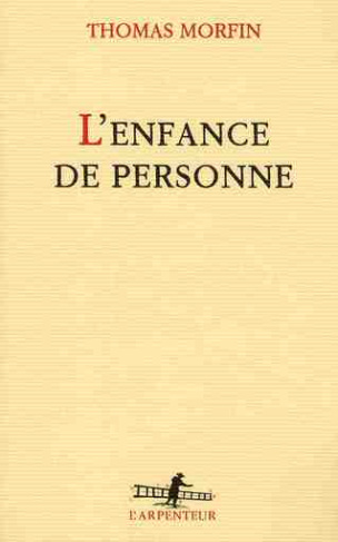 L'enfance de personne