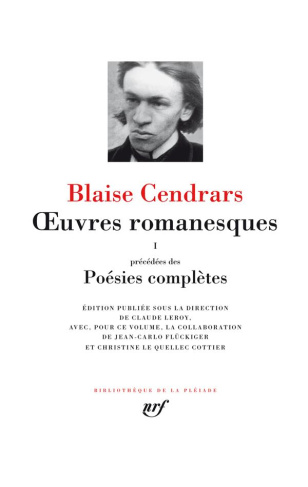 Oeuvres romanesques Tome 1. Précédées des Poésies complètes