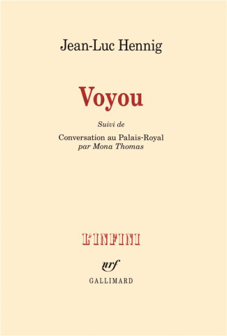 Voyou. Suivi de Conversation au Palais-Royal