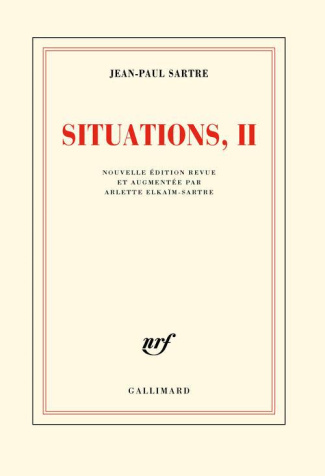 Situations. Tome 2, septembre 1944-décembre 1946, Edition revue et augmentée
