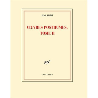 Oeuvres posthumes, Tome II