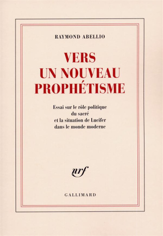 Vers un nouveau prophétisme