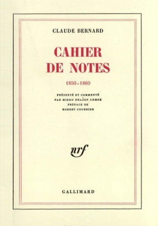 Cahier de notes (1850-1860)
