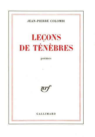 Leçons des ténèbres
