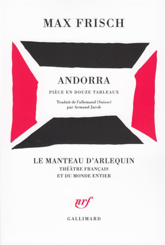 Andorra. Pièce en 12 tableaux, [Zurich, Schauspielhaus, 2 novembre 1961