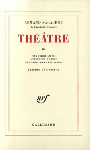 Théâtre. Tome 3