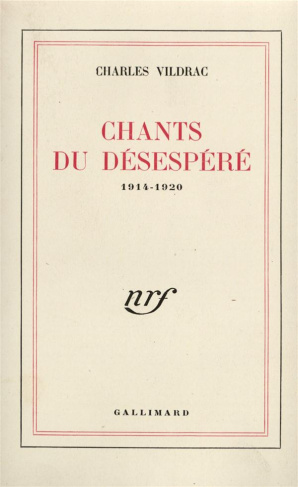 Chants du désespéré(1914-1920)
