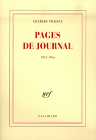 Pages de journal (1922-1966)