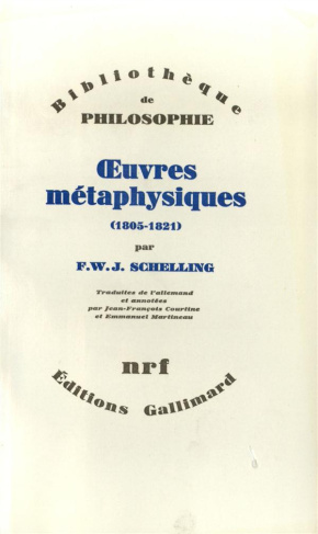 Oeuvre métaphysique. 1805-1821