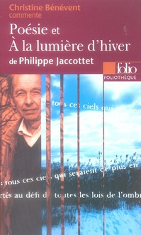 Poésie et A la lumière d'hiver de Philippe Jaccottet