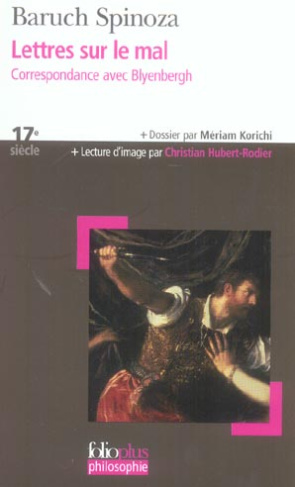 Lettres sur le mal. Correspondance avec Blyenbergh