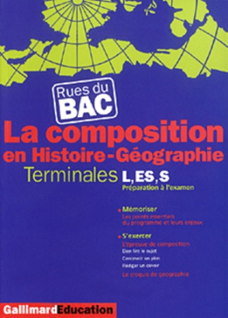La composition en Histoire-Géographie Terminales L/ES/S