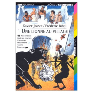 Une lionne au village