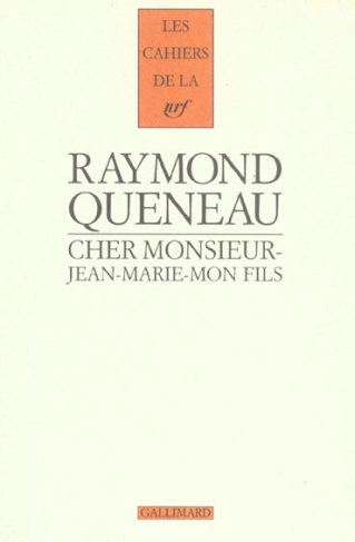 Cher monsieur-Jean-Marie-mon fils. Lettres 1938-1971
