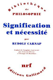 Signification et nécessité