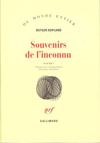 Souvenirs de l'inconnu. Poèmes