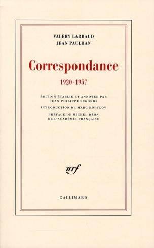 Correspondance 1920-1957