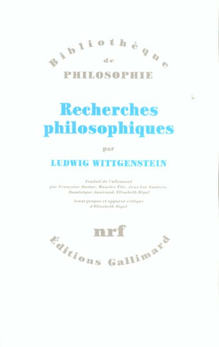 Recherches philosophiques