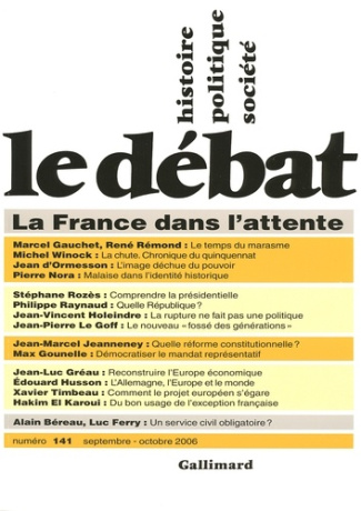 Le Débat/1412006/La France dans l'attente