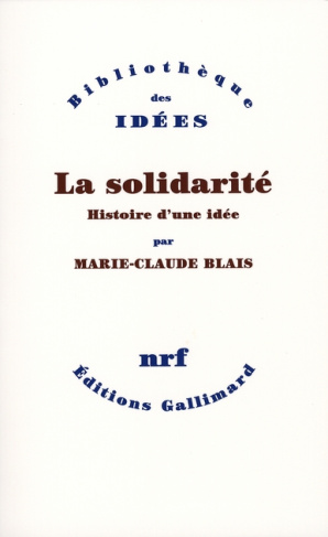 La solidarité. Histoire d'une idée