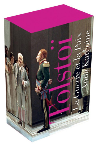Coffret en 2 volumes. La guerre et la paix ; Anna Karénine et Résurrection