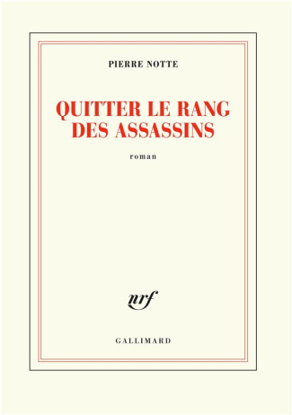 Quitter le rang des assassins