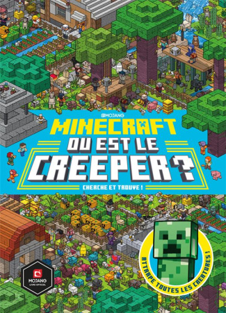 Minecraft : où est le creeper ? Cherche et trouve !
