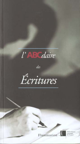 L'ABCDAIRE DES ECRITURES