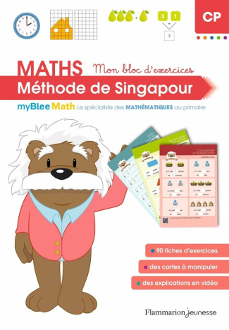Maths CP Mon bloc d'exercices. Pédagogie de Singapour