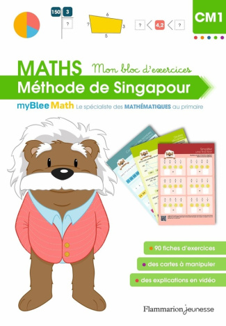 Maths CM1 Mon bloc d'exercices. Pédagogie de Singapour