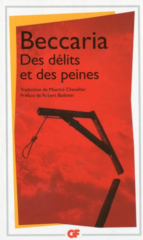 Des délits et des peines