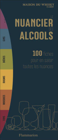 Le nuancier des alcools. 100 fiches pour en saisir toutes les nuances