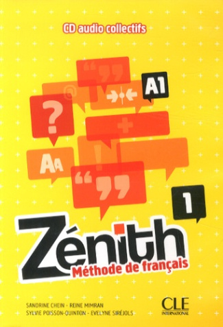 Zénith 1 A1. Méthode de français, 3 CD audio