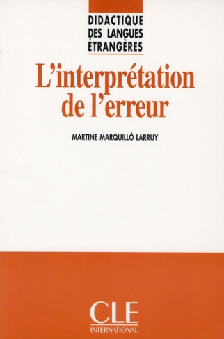 L'interprétation de l'erreur