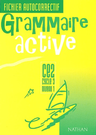 Grammaire active CE2. Fichier autocorrectif