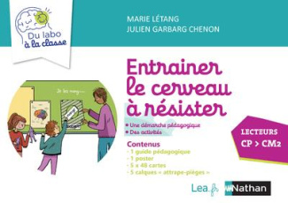 Entraîner le cerveau à résister. Avec 1 guide pédagogique, 1 poster, 240 cartes, des attrapes pièges