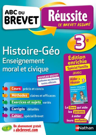 Histoire-Géographie Enseignement moral et civique 3e