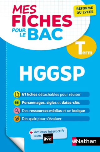 Histoire-géographie, géopolitique et sciences politiques Tle